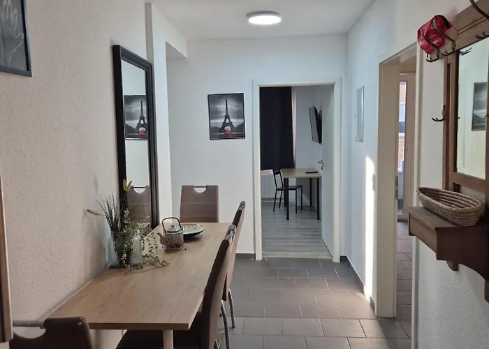 Apartment Dattel City Fewo Fuer 4 Personen Privat-parkplatz 5g Wlan & 24/7 Kontakt